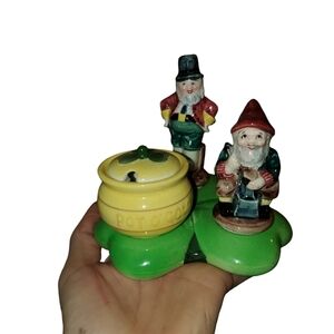 Vintage Shafford Condiment Set, St Patricks Day